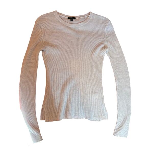James Perse Sweaters - JAMES PERSE Women's Sweater Size 2 Gray 100% Cashmere Tissue Weight Slim Fit